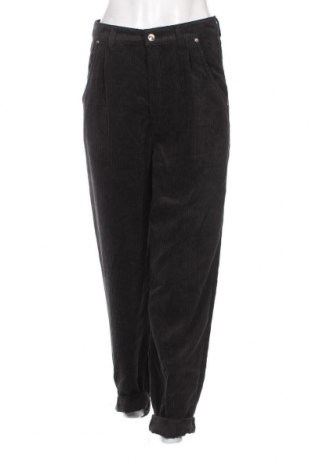 Pantaloni de velvet de femei, Mărime M, Culoare Negru, Preț 26,71 Lei