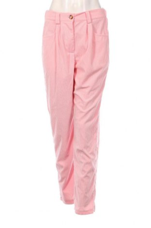 Pantaloni de velvet de femei, Mărime S, Culoare Roz, Preț 37,92 Lei