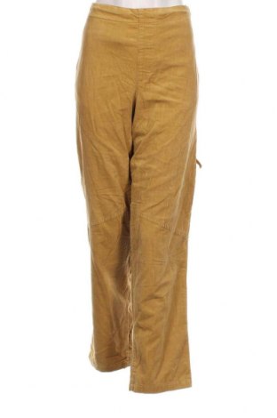 Γυναικείο κοτλέ παντελόνι, Μέγεθος XL, Χρώμα  Μπέζ, Τιμή 7,01 €