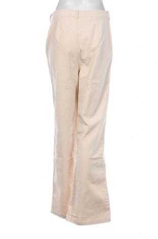 Pantaloni de velvet de femei About You, Mărime L, Culoare Bej, Preț 30,59 Lei