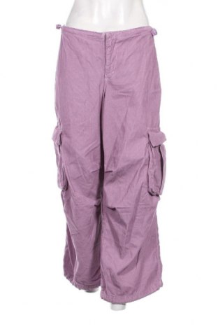 Pantaloni de velvet de femei BDG, Mărime S, Culoare Mov, Preț 61,18 Lei