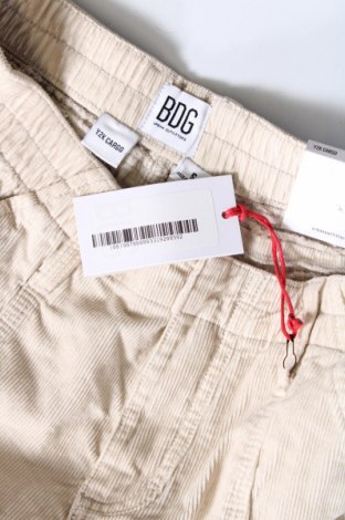 Γυναικείο κοτλέ παντελόνι BDG, Μέγεθος S, Χρώμα Εκρού, Τιμή 12,94 €