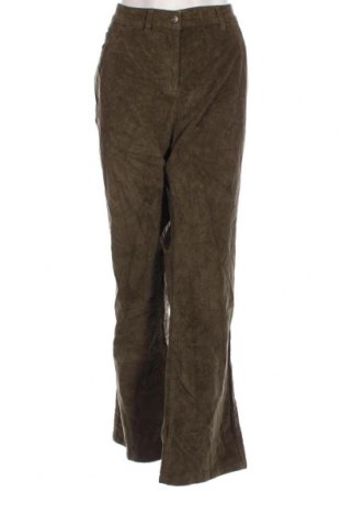 Pantaloni de velvet de femei Bpc Bonprix Collection, Mărime XXL, Culoare Verde, Preț 54,37 Lei