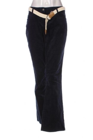 Γυναικείο κοτλέ παντελόνι Bpc Bonprix Collection, Μέγεθος M, Χρώμα Μπλέ, Τιμή 4,84 €