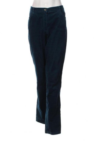 Γυναικείο κοτλέ παντελόνι Brax, Μέγεθος L, Χρώμα Μπλέ, Τιμή 42,06 €