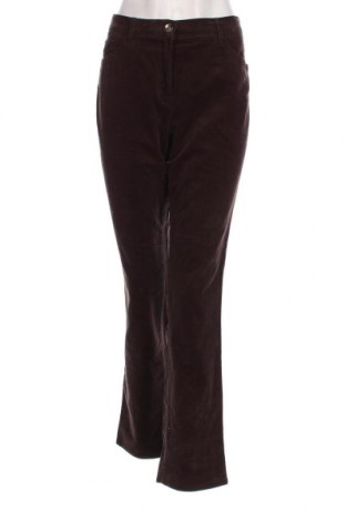 Pantaloni de velvet de femei Brax, Mărime M, Culoare Maro, Preț 33,55 Lei