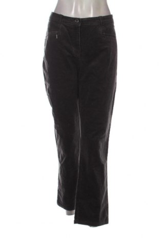 Pantaloni de velvet de femei Canda, Mărime L, Culoare Gri, Preț 19,08 Lei