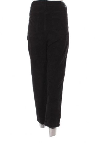 Γυναικείο κοτλέ παντελόνι DNY, Μέγεθος XL, Χρώμα Μαύρο, Τιμή 5,07 €