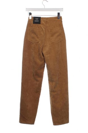 Γυναικείο κοτλέ παντελόνι Denim Co., Μέγεθος XXS, Χρώμα Καφέ, Τιμή 11,38 €