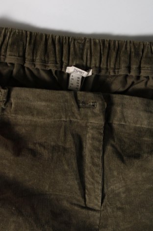 Pantaloni de velvet de femei Esprit, Mărime M, Culoare Verde, Preț 26,97 Lei