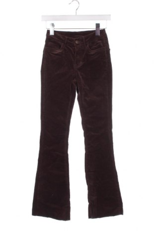 Pantaloni de velvet de femei Floyd, Mărime XXS, Culoare Maro, Preț 26,97 Lei