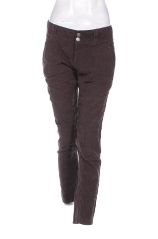Pantaloni de velvet de femei Fresh Made, Mărime M, Culoare Gri, Preț 20,23 Lei