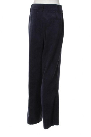 Γυναικείο κοτλέ παντελόνι Gina Tricot, Μέγεθος L, Χρώμα Μπλέ, Τιμή 6,58 €