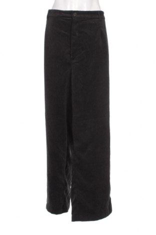 Pantaloni de velvet de femei H&M Divided, Mărime XXL, Culoare Gri, Preț 38,16 Lei