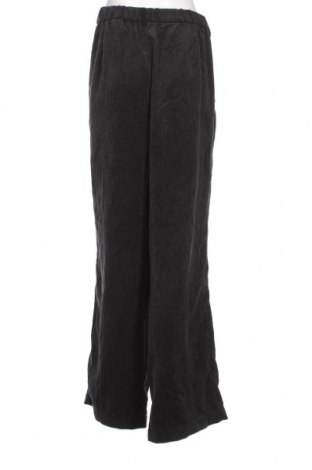 Pantaloni de velvet de femei H&M Divided, Mărime XXL, Culoare Gri, Preț 38,16 Lei