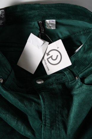 Γυναικείο κοτλέ παντελόνι H&M Divided, Μέγεθος M, Χρώμα Πράσινο, Τιμή 28,45 €