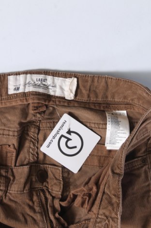 Pantaloni de velvet de femei H&M L.O.G.G., Mărime S, Culoare Maro, Preț 20,03 Lei