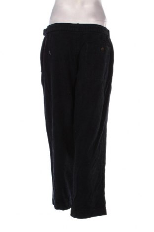 Pantaloni de velvet de femei Jan Machenhauer, Mărime L, Culoare Albastru, Preț 30,59 Lei