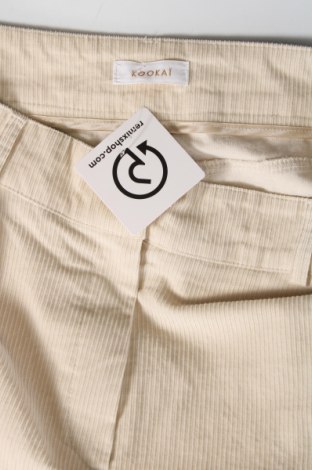 Γυναικείο κοτλέ παντελόνι Kookai, Μέγεθος L, Χρώμα  Μπέζ, Τιμή 20,91 €