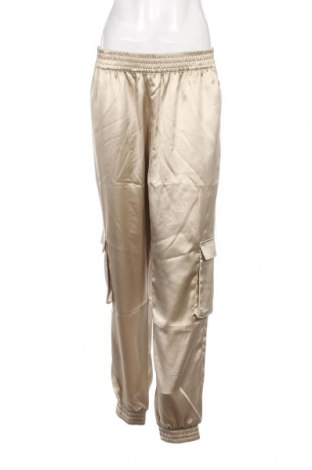 Pantaloni de velvet de femei LeGer By Lena Gercke X About you, Mărime L, Culoare Bej, Preț 305,92 Lei