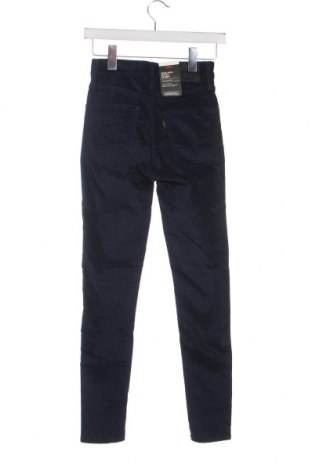 Pantaloni de velvet de femei Levi's, Mărime XXS, Culoare Albastru, Preț 76,97 Lei