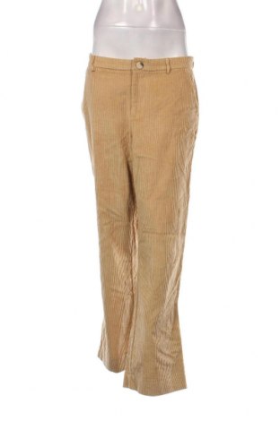 Pantaloni de velvet de femei Lollys Laundry, Mărime M, Culoare Bej, Preț 33,55 Lei
