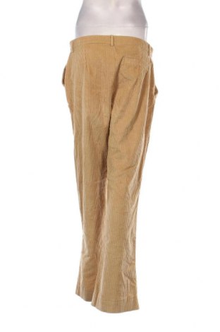 Pantaloni de velvet de femei Lollys Laundry, Mărime M, Culoare Bej, Preț 33,55 Lei