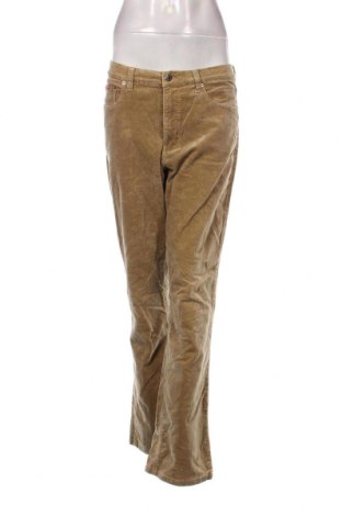 Pantaloni de velvet de femei Marc Lauge, Mărime L, Culoare Bej, Preț 26,97 Lei