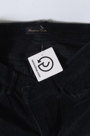 Pantaloni de velvet de femei Massimo Dutti, Mărime M, Culoare Albastru, Preț 78,29 Lei