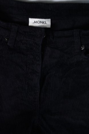 Pantaloni de velvet de femei Monki, Mărime M, Culoare Negru, Preț 25,49 Lei