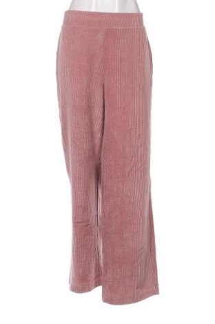 Pantaloni de velvet de femei ONLY, Mărime L, Culoare Roz, Preț 88,82 Lei