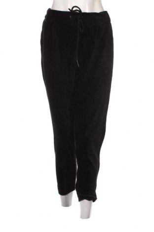 Γυναικείο κοτλέ παντελόνι ONLY, Μέγεθος XL, Χρώμα Μαύρο, Τιμή 9,19 €
