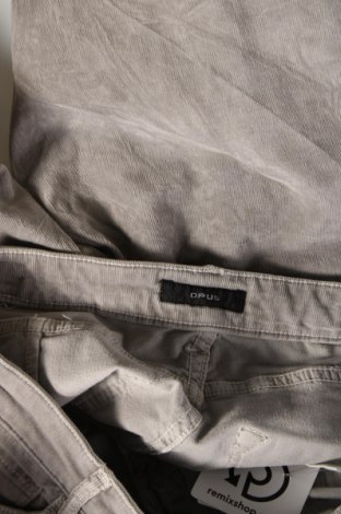 Pantaloni de velvet de femei Opus, Mărime M, Culoare Gri, Preț 33,55 Lei