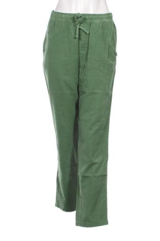 Pantaloni de velvet de femei Outerknown, Mărime M, Culoare Verde, Preț 671,05 Lei