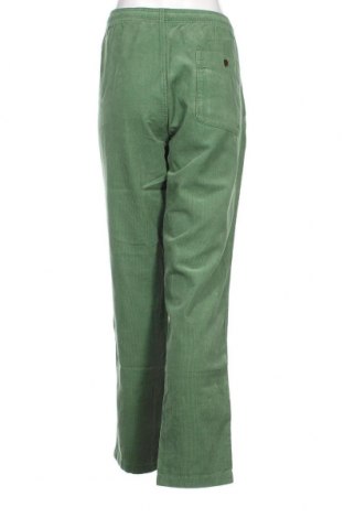 Pantaloni de velvet de femei Outerknown, Mărime M, Culoare Verde, Preț 221,45 Lei
