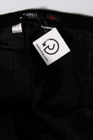 Γυναικείο κοτλέ παντελόνι Robell, Μέγεθος XL, Χρώμα Μαύρο, Τιμή 4,31 €