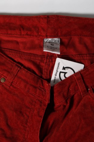 Damen Cordhose Up 2 Fashion, Größe M, Farbe Rot, Preis € 4,84