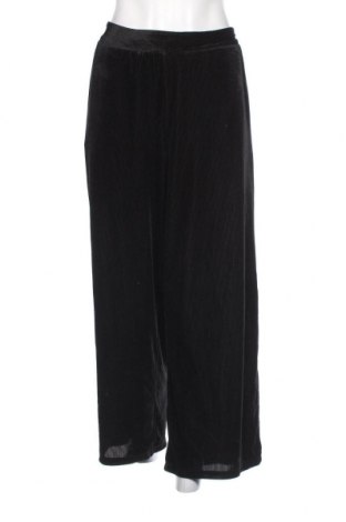 Pantaloni de velvet de femei VILA, Mărime L, Culoare Negru, Preț 88,82 Lei