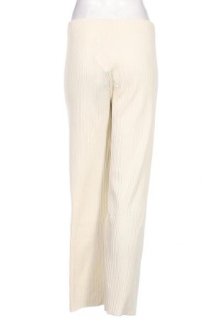 Γυναικείο κοτλέ παντελόνι Weekday, Μέγεθος M, Χρώμα Εκρού, Τιμή 12,56 €