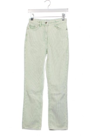 Дамски джинси Weekday, Размер S, Цвят Зелен, Цена 13,05 лв.