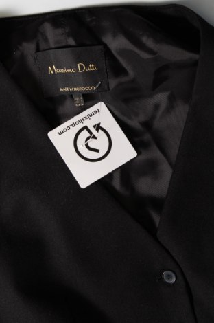 Дамски елек Massimo Dutti, Размер S, Цвят Черен, Цена 60,61 лв.