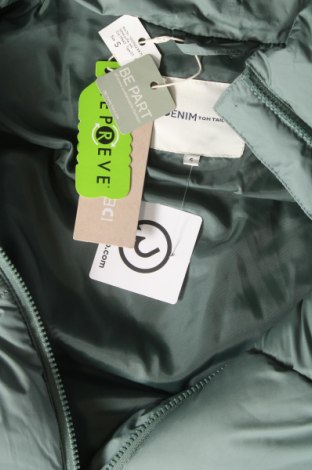 Γυναικείο γιλέκο Tom Tailor, Μέγεθος S, Χρώμα Πράσινο, Τιμή 43,81 €