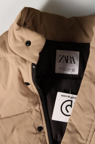 Дамски елек Zara, Размер S, Цвят Бежов, Цена 10,80 лв.