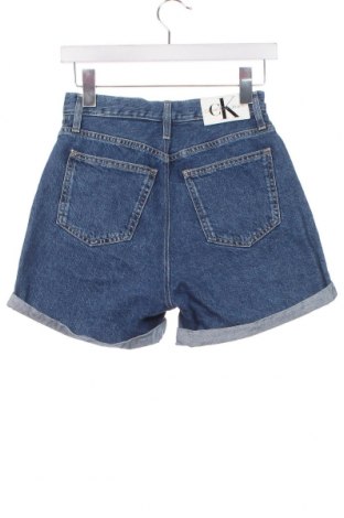 Pantaloni scurți de femei Calvin Klein Jeans, Mărime XS, Culoare Albastru, Preț 166,05 Lei