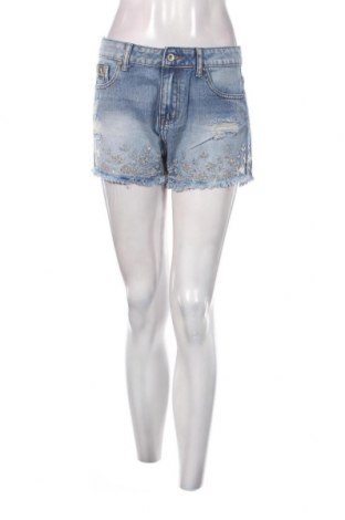 Γυναικείο κοντό παντελόνι Denim Life, Μέγεθος M, Χρώμα Μπλέ, Τιμή 20,92 €