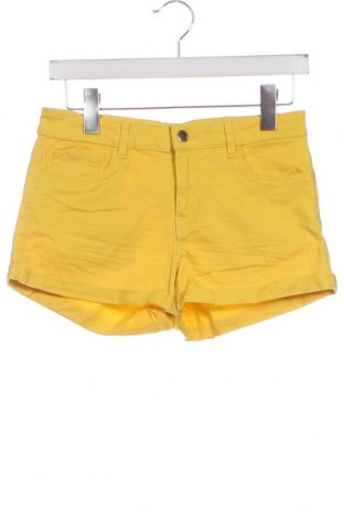 Γυναικείο κοντό παντελόνι H&M, Μέγεθος XS, Χρώμα Κίτρινο, Τιμή 8,00 €