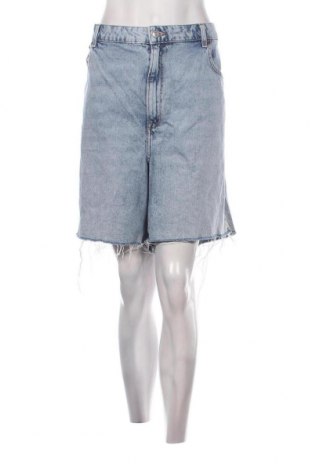 Γυναικείο κοντό παντελόνι H&M Divided, Μέγεθος 3XL, Χρώμα Μπλέ, Τιμή 5,83 €