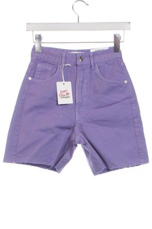 Дамски къс панталон Jennyfer, Размер XXS, Цвят Лилав, Цена 14,88 лв.