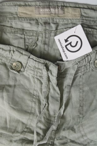 Дамски къс панталон Kenvelo, Размер XS, Цвят Зелен, Цена 18,82 лв.