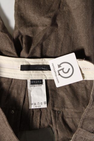 Γυναικείο κοντό παντελόνι Oui, Μέγεθος M, Χρώμα Γκρί, Τιμή 8,91 €